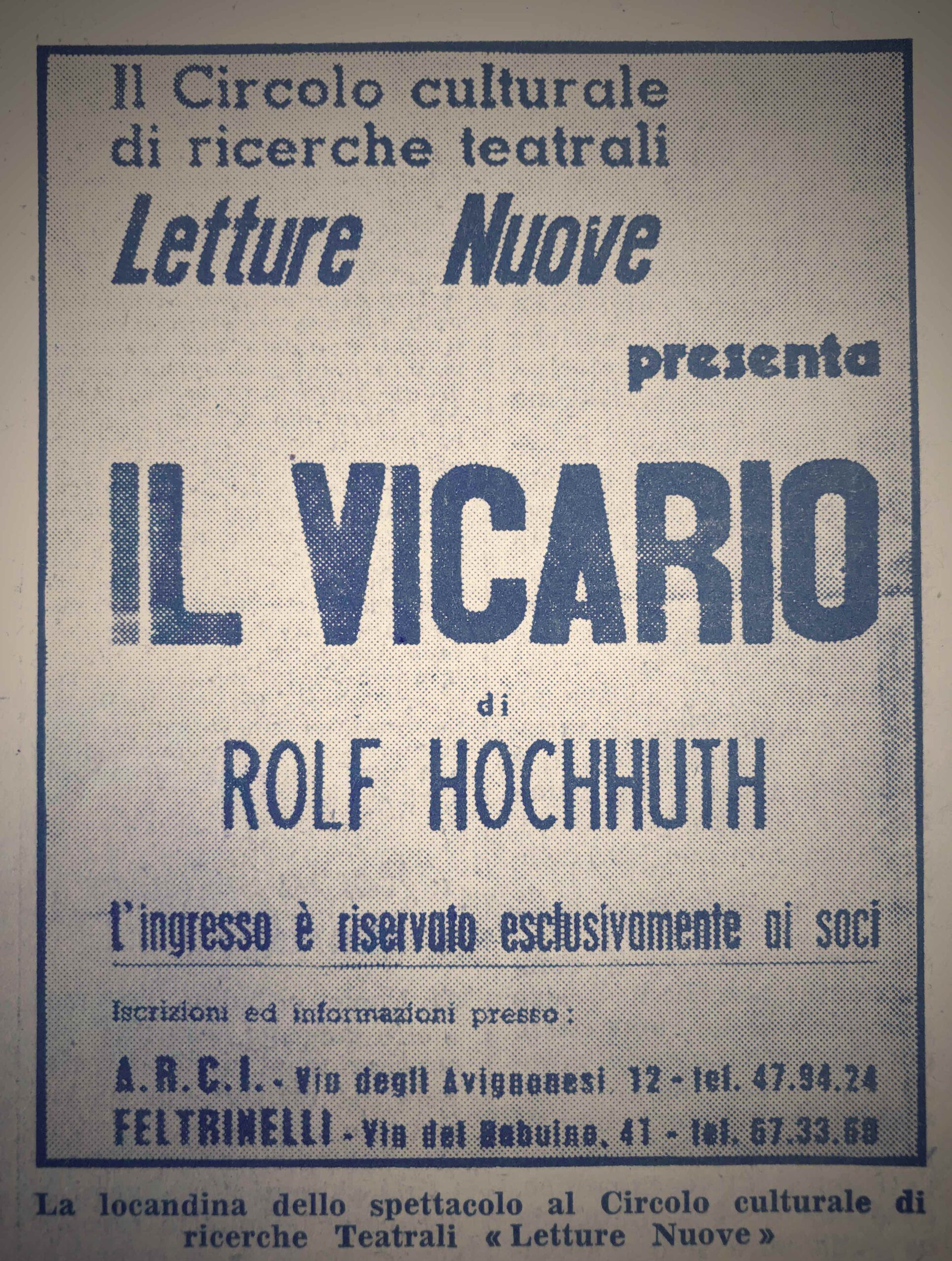 Il teatro di Gian Maria Volonté