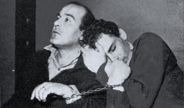 Ivo Garrani e Gian Maria Volonté